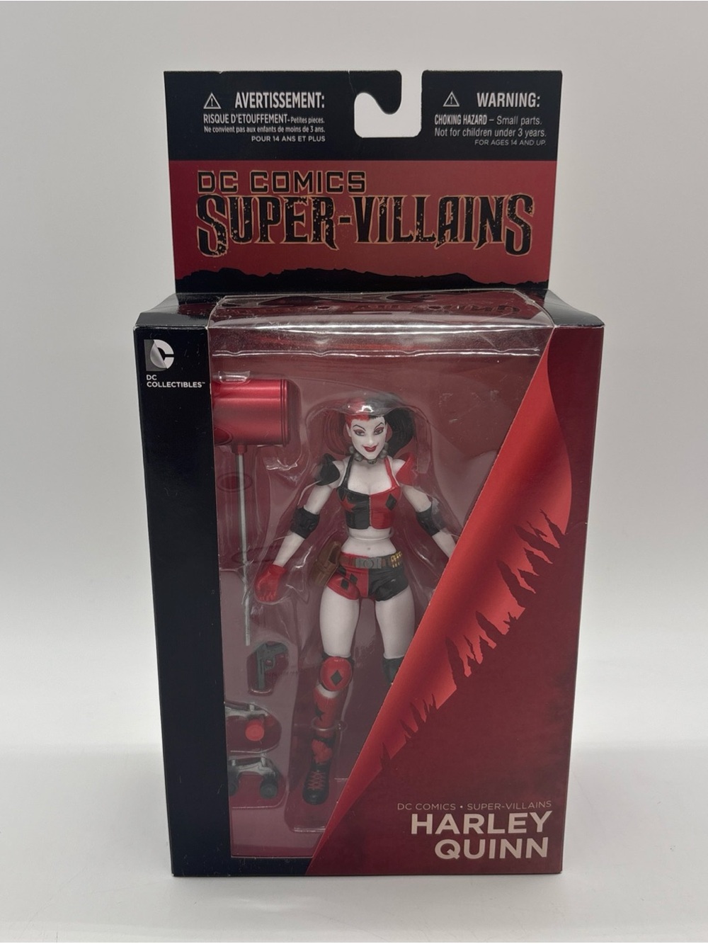 DC Collectibles DC Comics Super-Villains Harley Quinn 6" Action Figure NIB